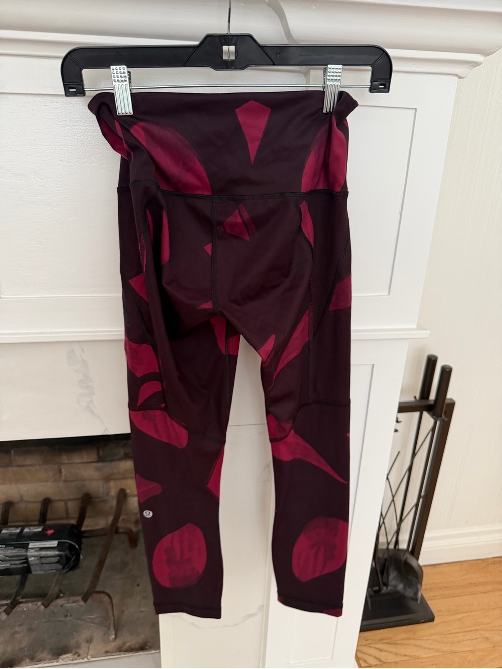 lululemon athletica Plum & Magenta Abstract Print Leggings
